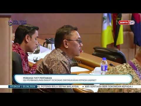 5 JUN 2026 - BPG - PERKASA TVET PERTANIAN: ISU PEMBANGUNAN BAKAT DICADANG DIKEMUKAKAN KEPADA KABINET thumbnail
