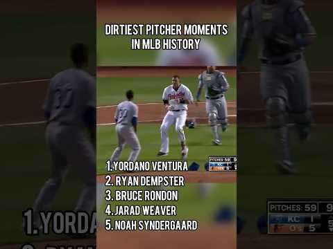 DIRTIEST PITCHER MOMENTS in MLB history! thumbnail