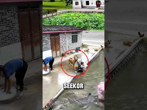 Berkat Kesigapan Anjing ini, Bayi Kecil ini Tidak Terjatuh ke Sungai Besar! thumbnail