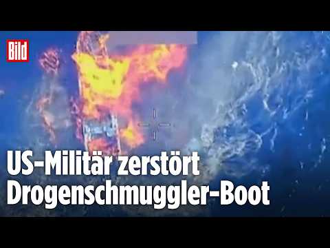 US-Militär-Einsatz im Pazifik: Drei Tote nach Angriff auf mutmaßliches Drogenschmuggler-Boot thumbnail