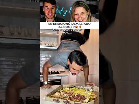 Se emociona tanto por la comida que rompe el techo de su casa thumbnail