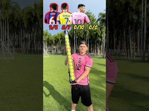 ?HIT THE FOOTBALLER’S NUMBER VS SPEED TENNIS BALLS | ? WHO WON?! thumbnail
