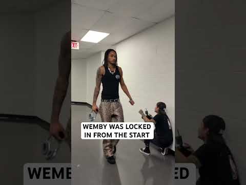 Wemby’s pregame outfit for Game 6 🔥 thumbnail