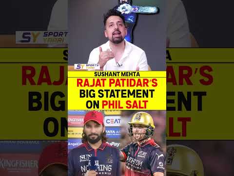 RAJAT PATIDAR'S BIG STATEMENT ON PHIL SALT #rajatpatidar #philsalt #royalchallengersbangalore #ipl26 thumbnail