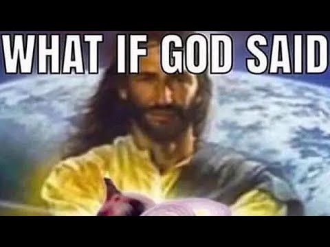 what if god said thumbnail