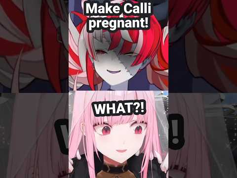Ollie And Reine Made Calli Absolutely Lose It #hololive #vtuber thumbnail