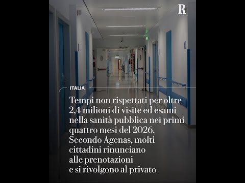 Agenas pubblica dati sulla sanità pubblica thumbnail