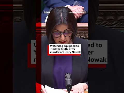 The police watchdog will investigate Henry Nowak's murder, Shabana Mahmood said. #BBCNews thumbnail