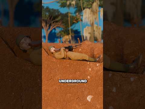 A Vietnamese Soldier Hiding Underground 😱 thumbnail