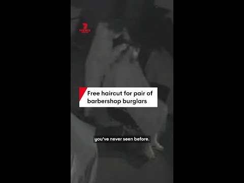 Free haircut for barbershop burglars in Perth thumbnail