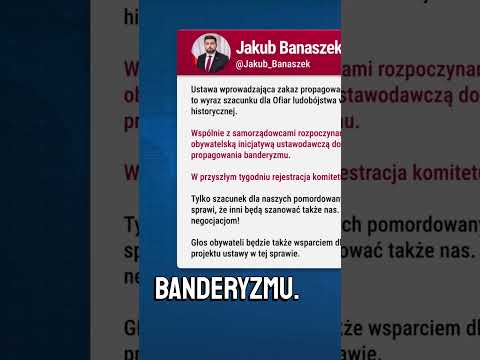 Obywatelska Inicjatywa Ustawodawcza przeciwko banderyzmowi thumbnail