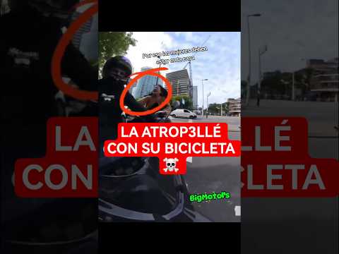 ATROP3LLÉ A UNA SEÑORA ?‍?☠️ #bigmotors #automobile #cdmx #biker #motovlog thumbnail
