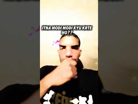 Etna modi modi Kyu krte ho ?? 😂😂 | Funny trending comedy video #comedy #funny #shorts #trending thumbnail