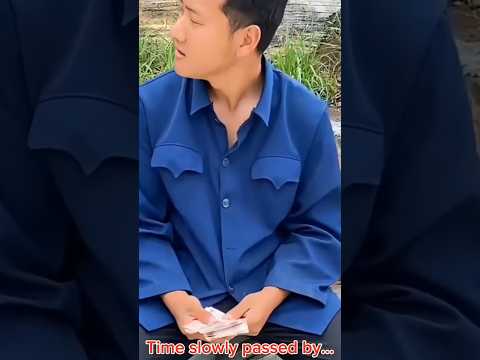 The poor man waited 5 hours...just to return the lost money. #short,#kindness,#help,#love thumbnail
