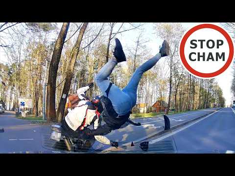 Zderzenie motocykla z osobówką w Rybniku #2225 Wasze Filmy thumbnail
