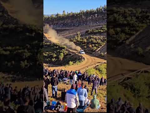 Kalle Rovampera Max attack! #rallyportugal #wrc #portugal #toyota #rally1 #motorsport #shorts #speed thumbnail