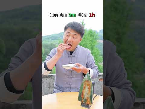 The iron can actually cook the beef thoroughly #funny #mukbang thumbnail
