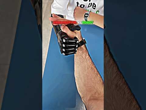 Strongest Hand on the Planet vs Robots Hand 🔥 Armwrestler Destroyed Hand thumbnail