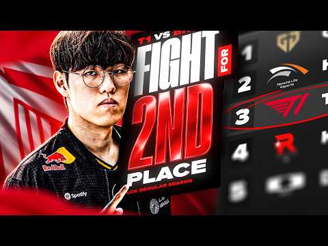 THE FIGHT FOR SECOND PLACE - T1 VS BFX - LCK SPRING 2026 thumbnail