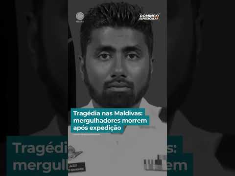 Tragédia nas Maldivas: mergulhadores morrem após expedição | #DomingoEspetacular #shorts thumbnail