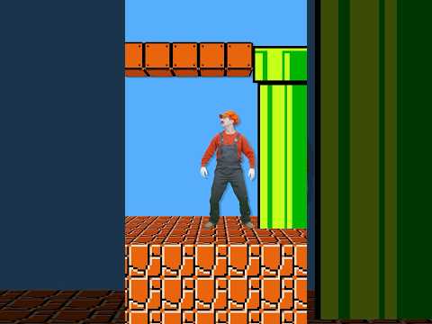 Mario Got TRAPPED by Invisible Blocks?! Coin Greed Gone Wrong 😭💀🧱 #mario #supermario #fail thumbnail