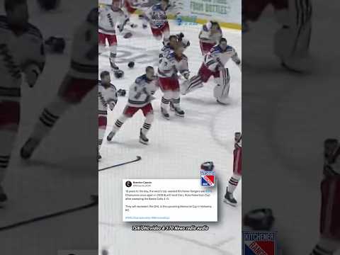 The #kitchenerrangers are 2026 #ohl champions after sweeping the Barrie Colts. #ohlchampionship thumbnail