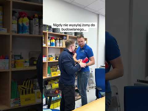 Nigdy nie wysyłaj żony do budowlanego #beka #heheszki #gagi #blondynka #suchary #śmieszne #funny thumbnail