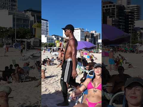🇧🇷 Fun day at IPANEMA beach Brazil thumbnail