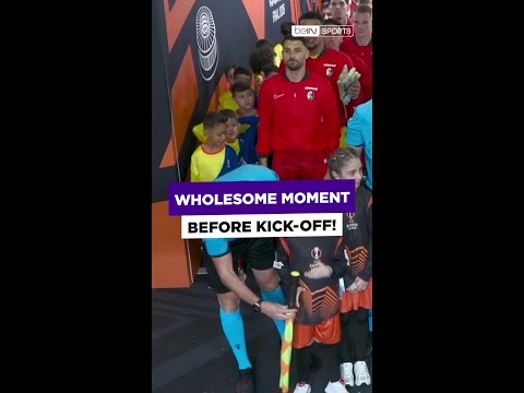 A day the little mascot will remember for a long time! #UEL #europaleague #football thumbnail
