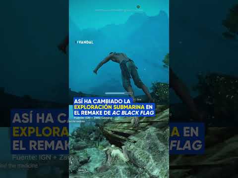 Así ha CAMBIADO el BUCEO en AC Black Flag Resynced 🌊 #assassinscreed #ubisoft #gaming #vandal thumbnail