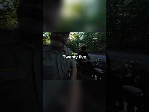 Biker Runs Wild After Chill Cop Lets Him Go... thumbnail
