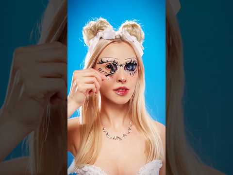 Nie zgadniesz co zrobię z oczami 👀 Robimy makijaż Blythe Doll 🎀 thumbnail