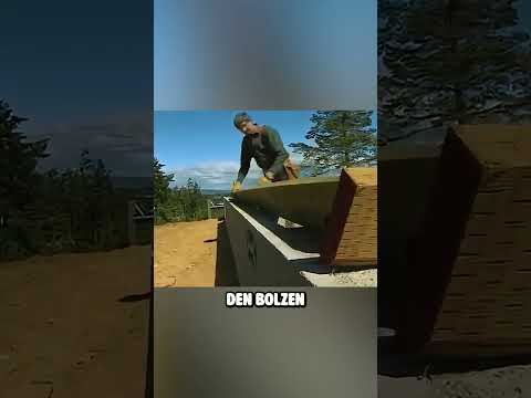So konnte er die Platten ohne messen schneiden ? #shorts thumbnail