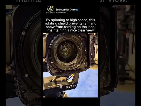 Why This Camera Lens Never Gets Wet 😲📸 | The Spinning Shield Trick! thumbnail
