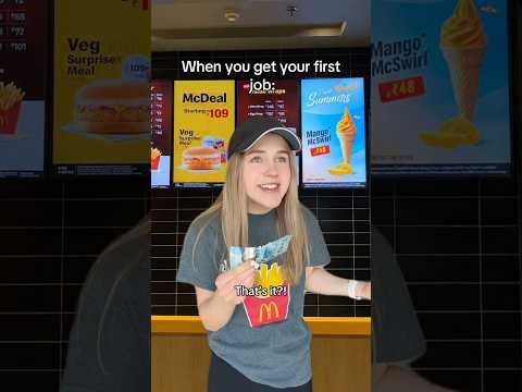 When you get your first job #comedy #skit #relatable thumbnail