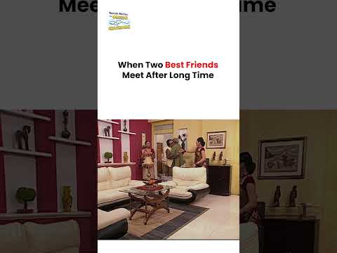When Two Best Friend Meet After Long !  #tmkoc #funny #comedy #taarakmehta #jethalal #daya thumbnail