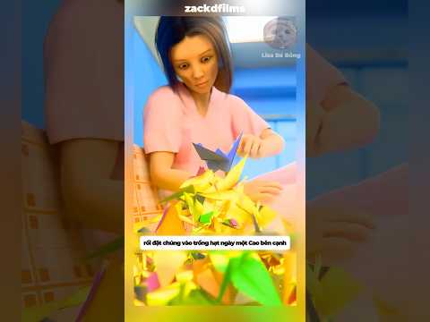 Cô bé đã gấp hàng nghìn con hoạc giấy chỉ mong có thể được sống #shorts #facts thumbnail