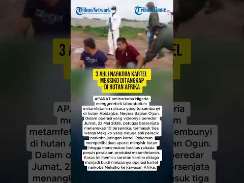 3 AHLI NARKOBA KARTEL MEKSIKO DITANGKAP DI HUTAN AFRIKA thumbnail