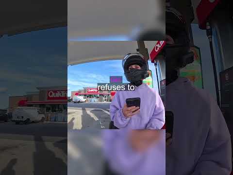 She asked a famous motovlogger to loyalty test her boyfriend… and he follows her 😳 thumbnail