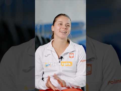 MAJA CHWALIŃSKA PSYCHOFANKĄ FEDERERA🙃 #tenis #rolandgarros #maja #chwalinska #federer thumbnail