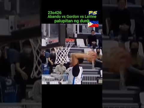Rhenz Abando vs Aaron Gordon vs Zach LaVine, palupitan ng dunk. thumbnail