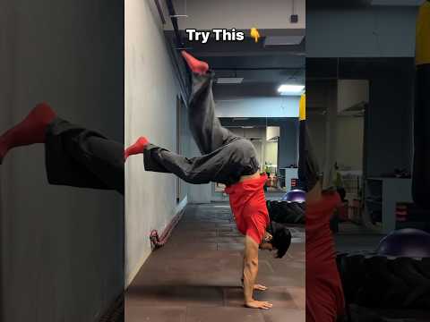 Easiest way to learn a handstand? ? #gymnastics #gymnast #handstand #olympics #olympic #sports thumbnail