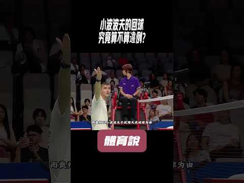 小波波夫的回球究竟算不算違例?#兵兵球#羽毛球#體育 thumbnail