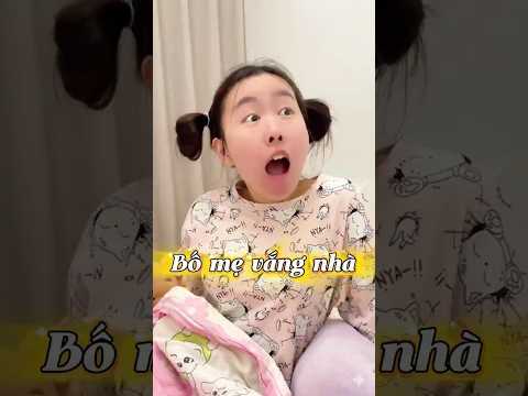Khi bố mẹ vắng nhà mà dủ bạn đến nhà chơi#shorts #haihuoc thumbnail