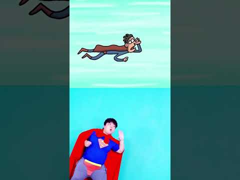 Superman is idle #shorts thumbnail