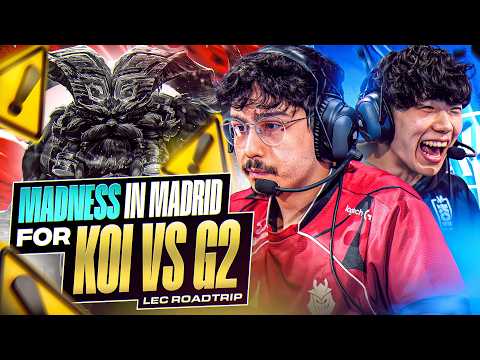 MADNESS IN MADRID - KOI VS G2 LEC SPRING 2026 thumbnail