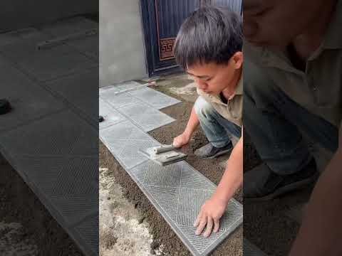 Tile installation P8779#shorts thumbnail
