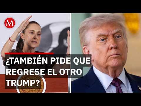 AMLO pidió al "anterior Trump" y Sheinbaum rompe el silencio... thumbnail