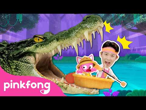 Run Away from the Crocodiles! | Nursery Rhyme | Hoi's Playground | Pinkfong Official thumbnail