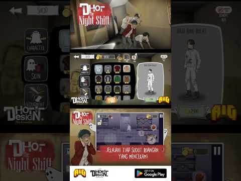 DHOT DESIGN RILIS GAMES?😱 - DHOT DESIGN : The Night Shift #animasilucuindo #animasi #dhotdesign thumbnail